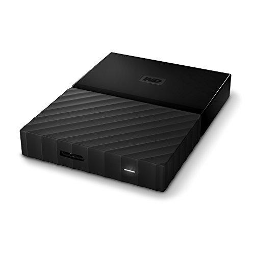 Western Digital WD 1TB Black My Passport Portable External Hard Drive - USB 3.0 - WDBYNN0010BBK-WESN