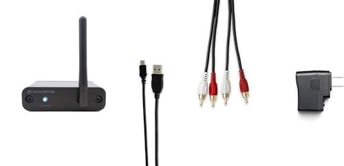 Audioengine Audioengine B1 Bluetooth Receiver for Older Classic Stereo Speakers and Sound Systems - 5.3 Long Range HiFi Wireless Up to 32 Bit Audio Music Streamer