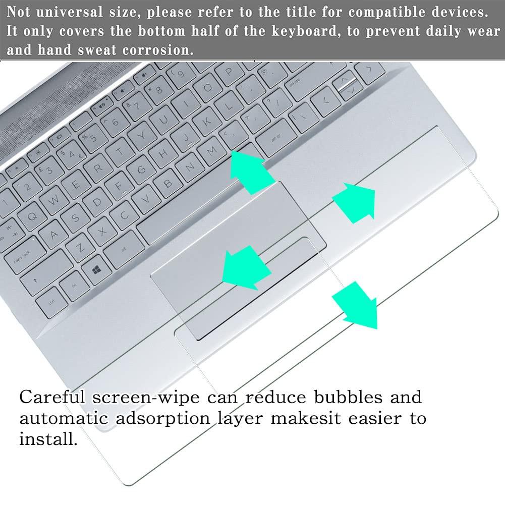Puccy Puccy 2 Pack Keyboard TouchPad Film Protector, compatible with LG gram 15Z980 2018 15.6" TPU Trackpad Guard Cover Skin (Not Tempered Glass Screen Protectors)