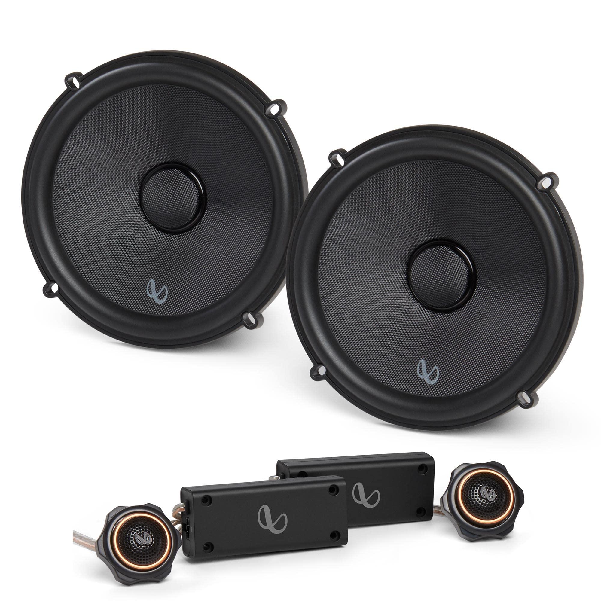Infinity Infinity KAPPA603CF 6-1/2" (165mm) Two-Way Component Speaker System with 1 Pair RKFR6 Roadkill Fast Rings 6" & 6.5"