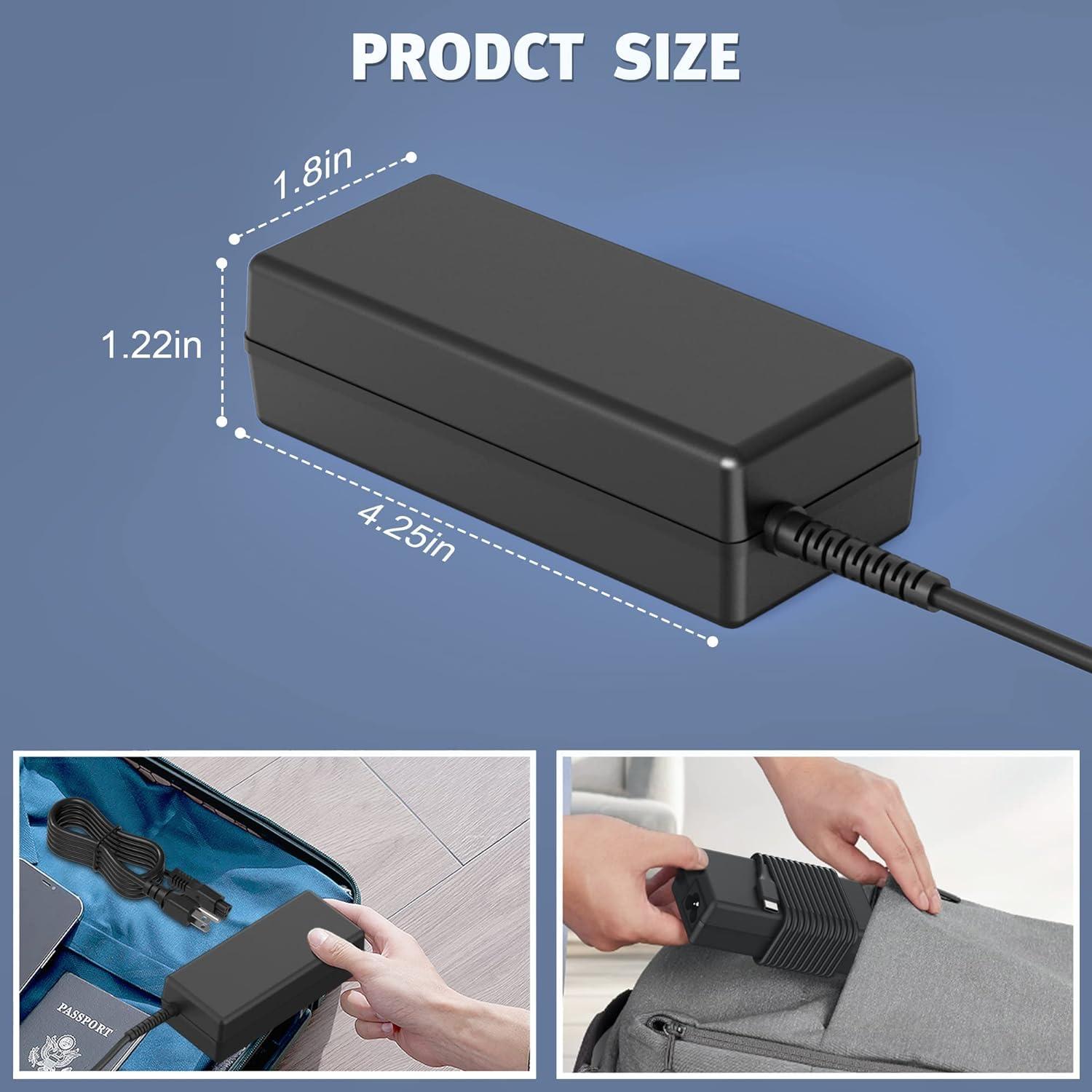 YEOTSMUT 65W 45W USB C Charger for Dell Chromebook Charger 3100 3300 3380 3400 3500 5190 5300 5400 Latitude 5000 5420 5520 5320 7410 7310 XPS 13 9250 9360 9365 9370 9380 9350 Type C Travel Laptop Power Adapter