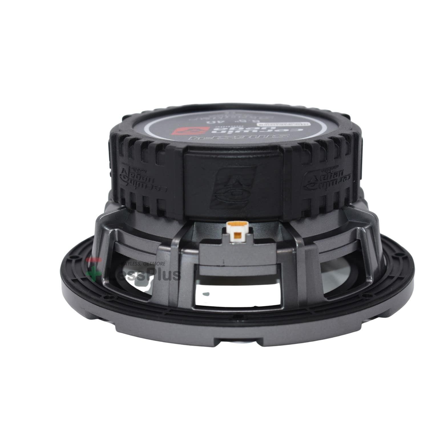 Cerwin Vega Mobile CV Cerwin Vega SM65F4 6.5 4 450W Max / 100W RMS 2-Way Coaxial Speaker w/Flush Mount 1 Titanium Dome Tweeter (Pair)