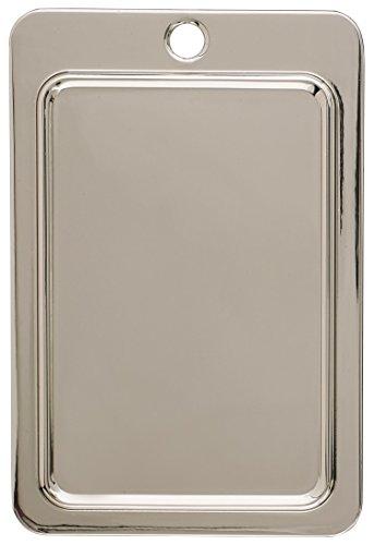 Amerock Amerock | Appliance Pull | Polished Nickel | 18 inch (457 mm) Center to Center | Highland Ridge | 1 Pack | Drawer Pull | Drawer Handle | Cabinet Hardware