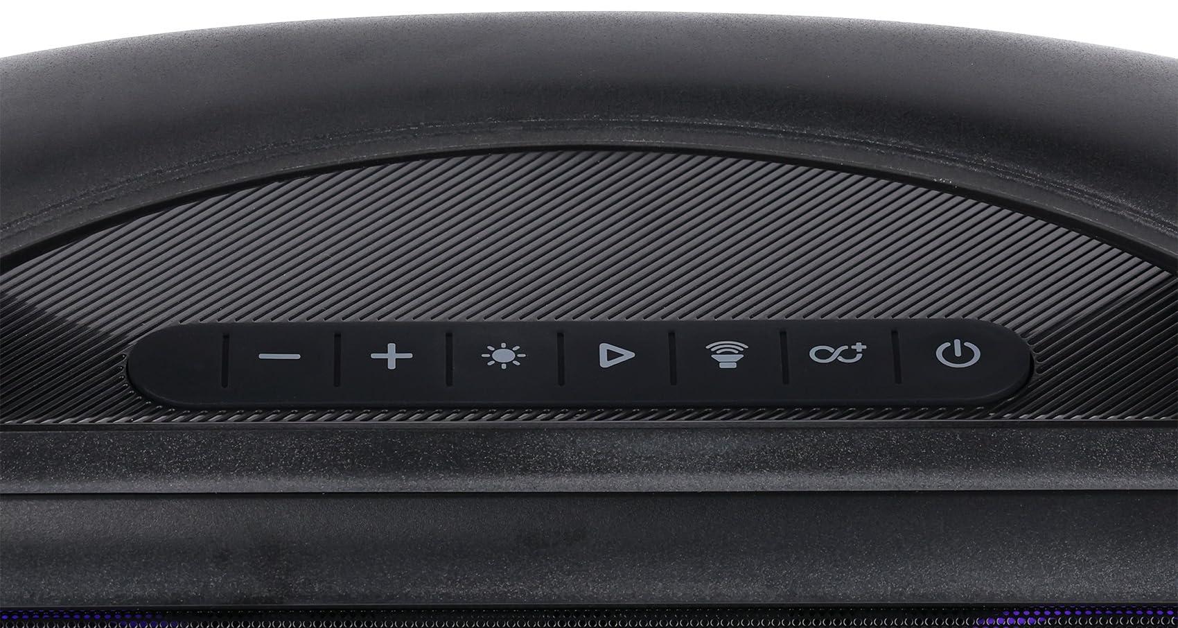 Rockville Rockville GO Party MAX BASS Large Portable LED Bluetooth Speaker w/Wireless Link