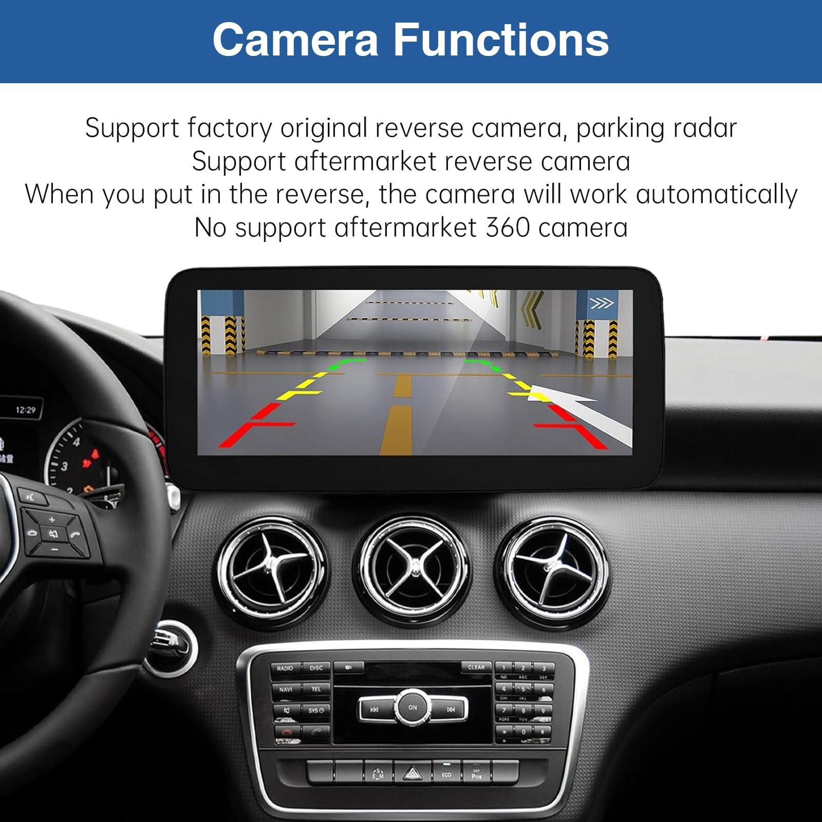 Road Top Road Top 12.3 Inch Car Touchscreen Wireless CarPlay Android Auto for Mecedes Benz CLA GLA Class C117 X117 X156 2013-2015 Year with NTG4.5/4.7 System, Car Stereo Multimedia Radio Receiver