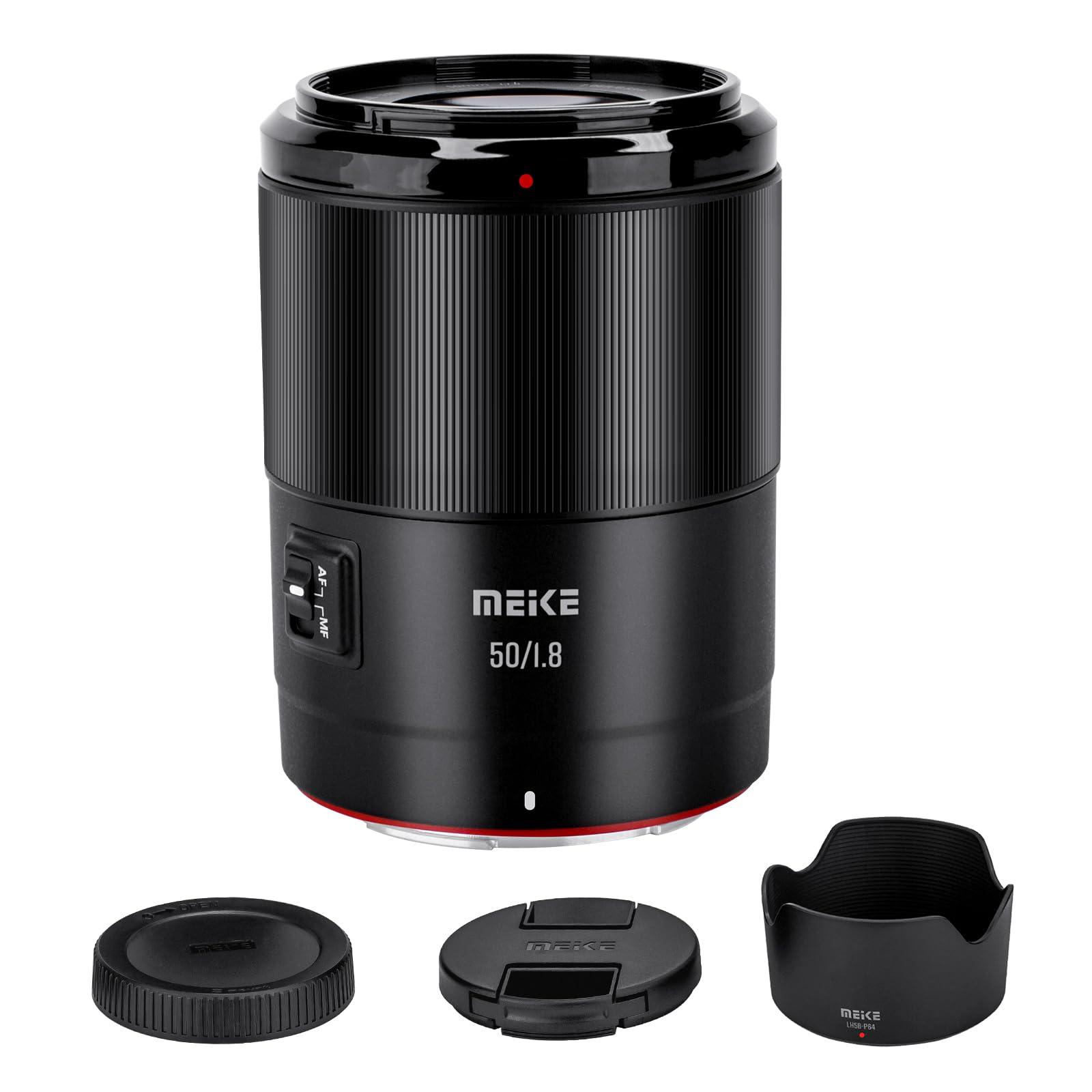 Meike Meike 50mm F1.8 Full Frame STM Auto Focus Prime Lens for Nikon Z Mount Mirrorless Cameras: Z30, Z50, Z5, Z6, Z7, Z6II, Z7II, Z9, Zfc