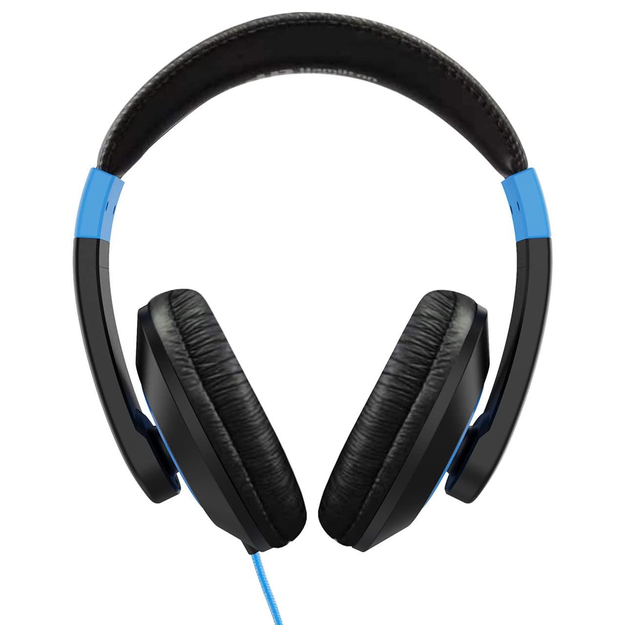 HamiltonBuhl HamiltonBuhl Smart-Trek Headphone with Color Accents - ST1GN, ST1BL (Blue)