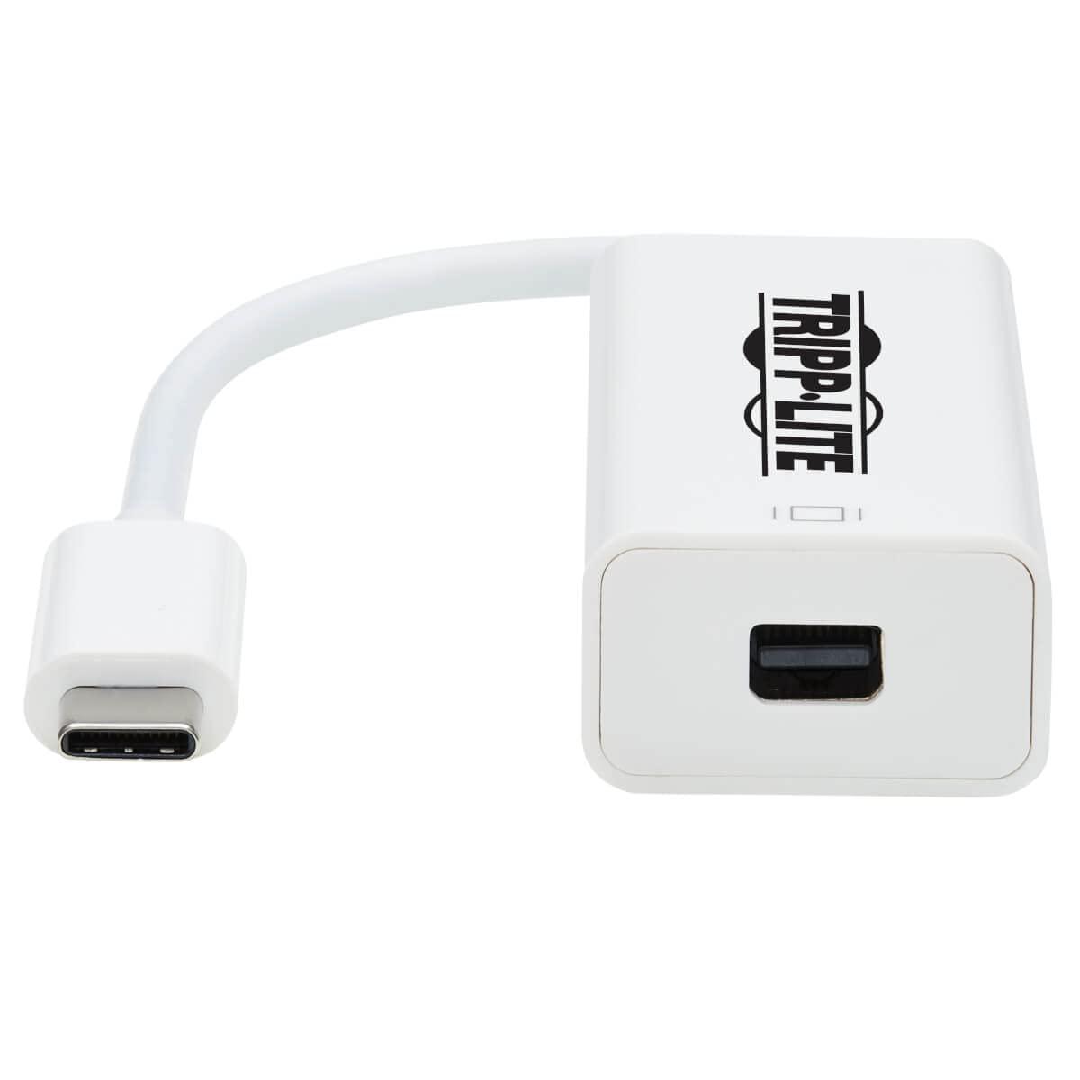 Tripp Lite Tripp Lite USB C to Mini DisplayPort Adapter Cable w Equalizer 8K White 6in (U444-06N-MDP8W)