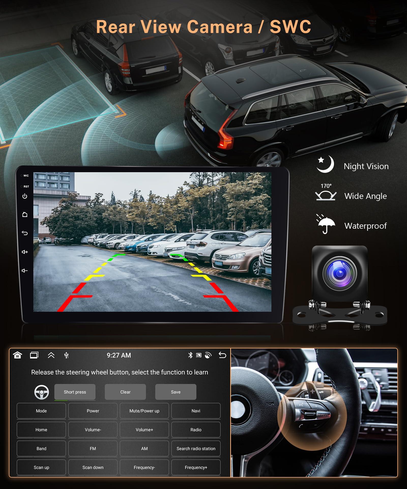 Rimoody 8 Core 4G+64G Android 13 Car Stereo Radio for Chrysler 200 200C 200S 2015-2019, Wireless Carplay Android Auto, Rimoody 9 Inch Touchscreen GPS 4G-WiFi DSP-36 Mirror Link 59-UI Themes BT FM Camera