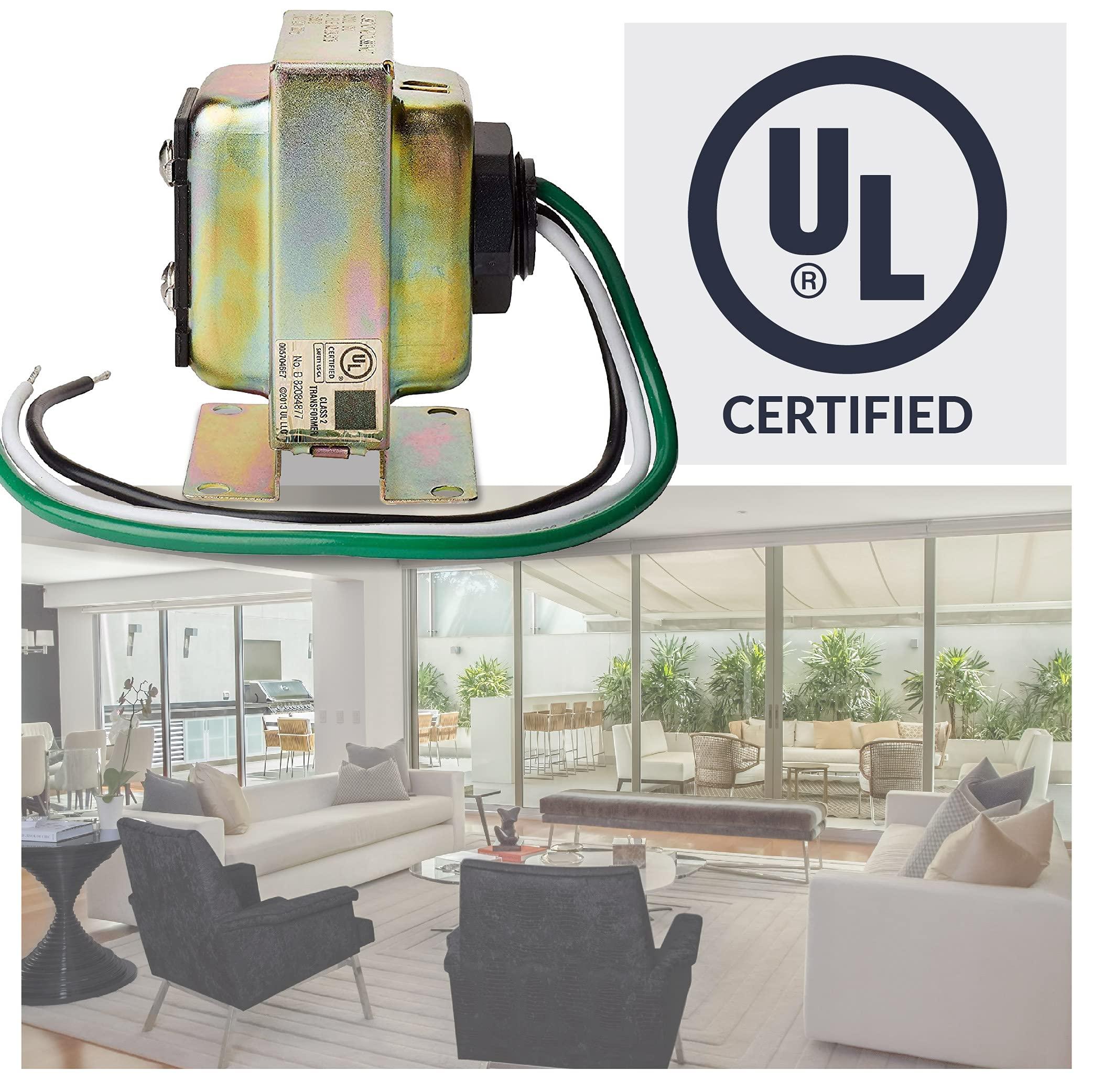 Newhouse Hardware Newhouse Hardware 16TR Doorbell Transformer, wired 16V/10VA, Assorted