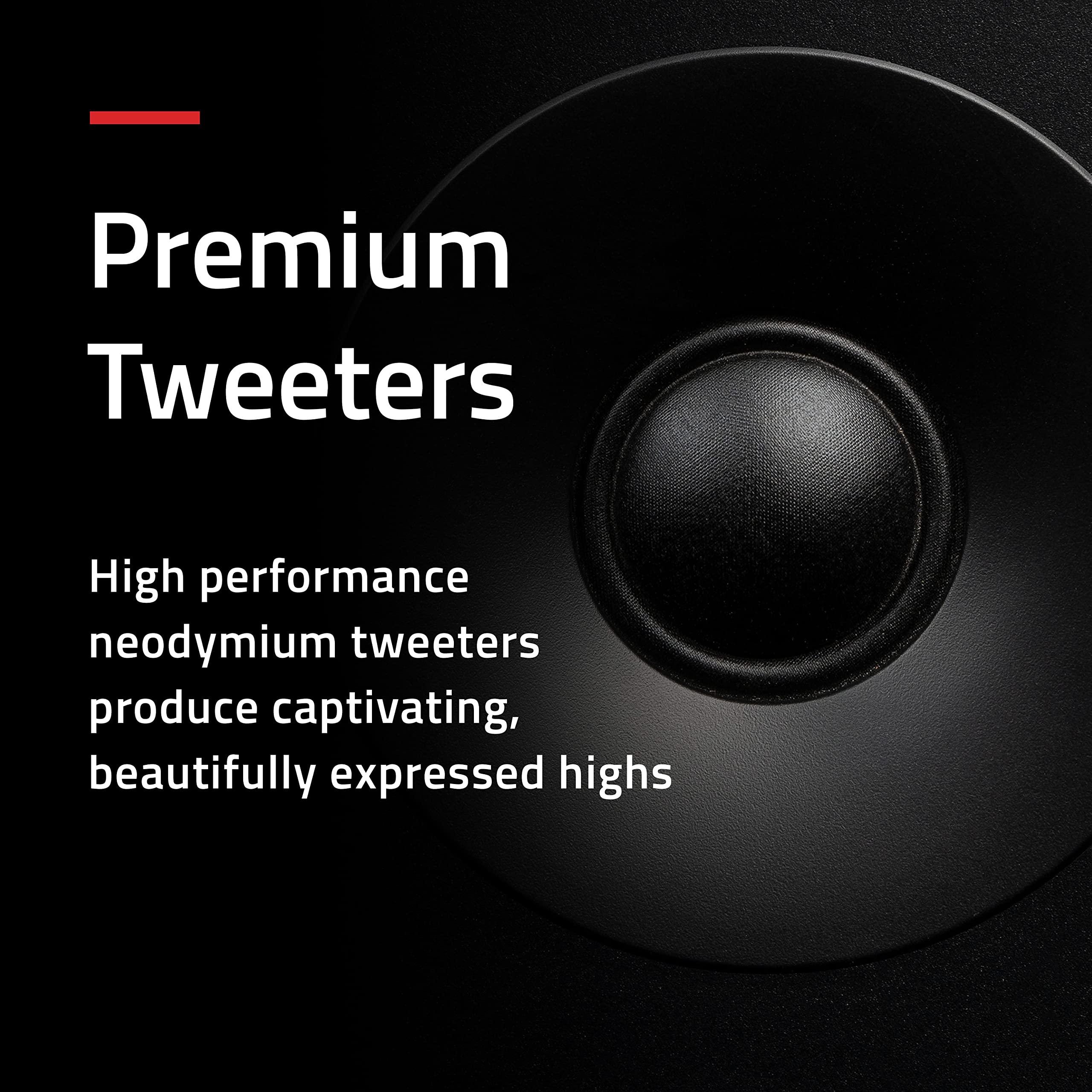 Fluance Fluance RT81+ Turntable and Ai81 Tower Speakers Bundle: High Fidelity Vinyl Playback & Powerful Stereo Sound, Integrated Amplifiers (Natural Walnut)