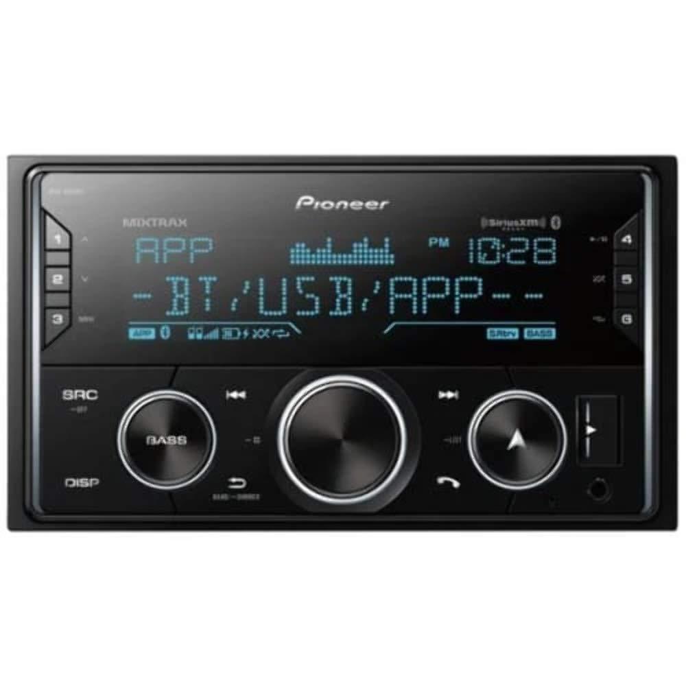 Pioneer Pioneer MVH-S620BS Double DIN Digital Media Receiver with Enhanced Audio Functions, Improved ARC App Compatibility, MIXTRAX, Built-in Bluetooth, and SiriusXM-Ready