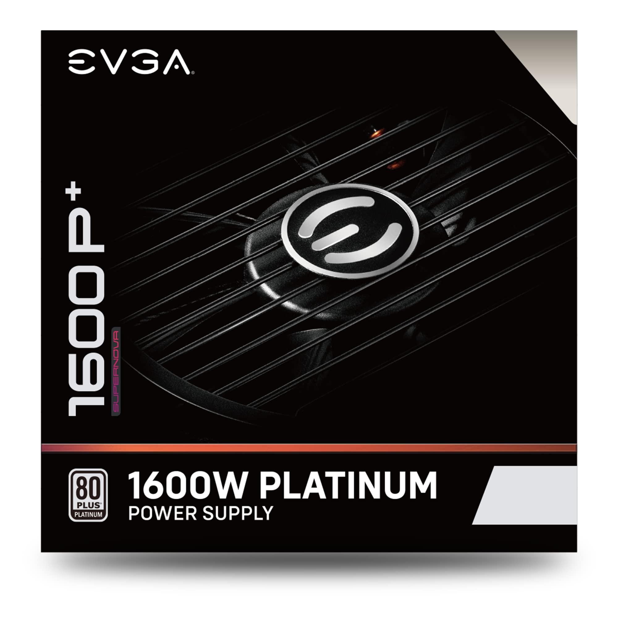 EVGA EVGA Supernova 1600 P+, 80+ Platinum 1600W, Fully Modular, 10 Year Warranty, Includes Free Power On Self Tester, Power Supply 220-PP-1600-X1