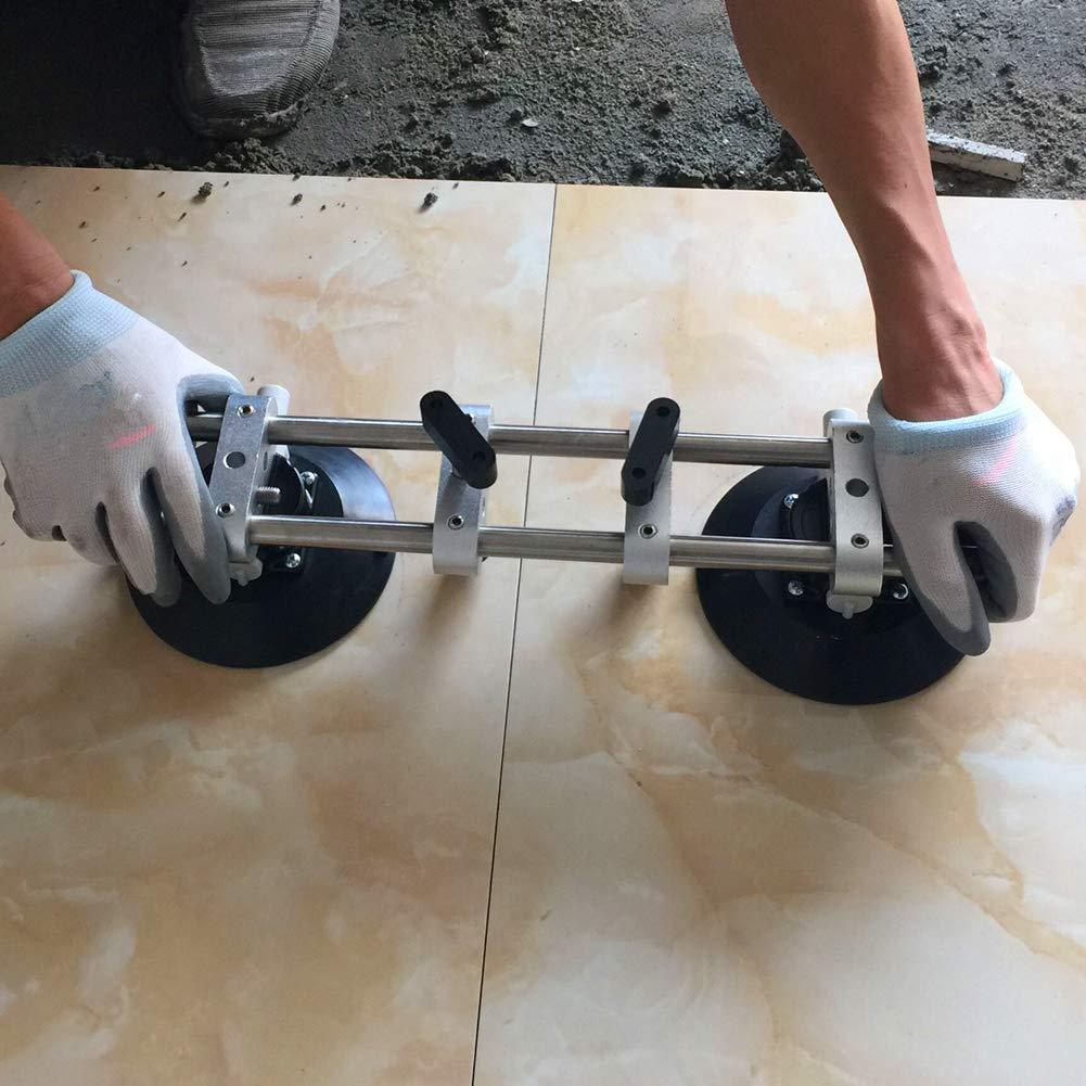 IMT IMT 2 Pack Seamless Seam Setter with 6-Inch Vacuum Suction Cups for Seam Joining and Leveling, Professional Countertop Installation Tool for Granite, Stone, Marble, Slab, Free Storage Case and Gloves