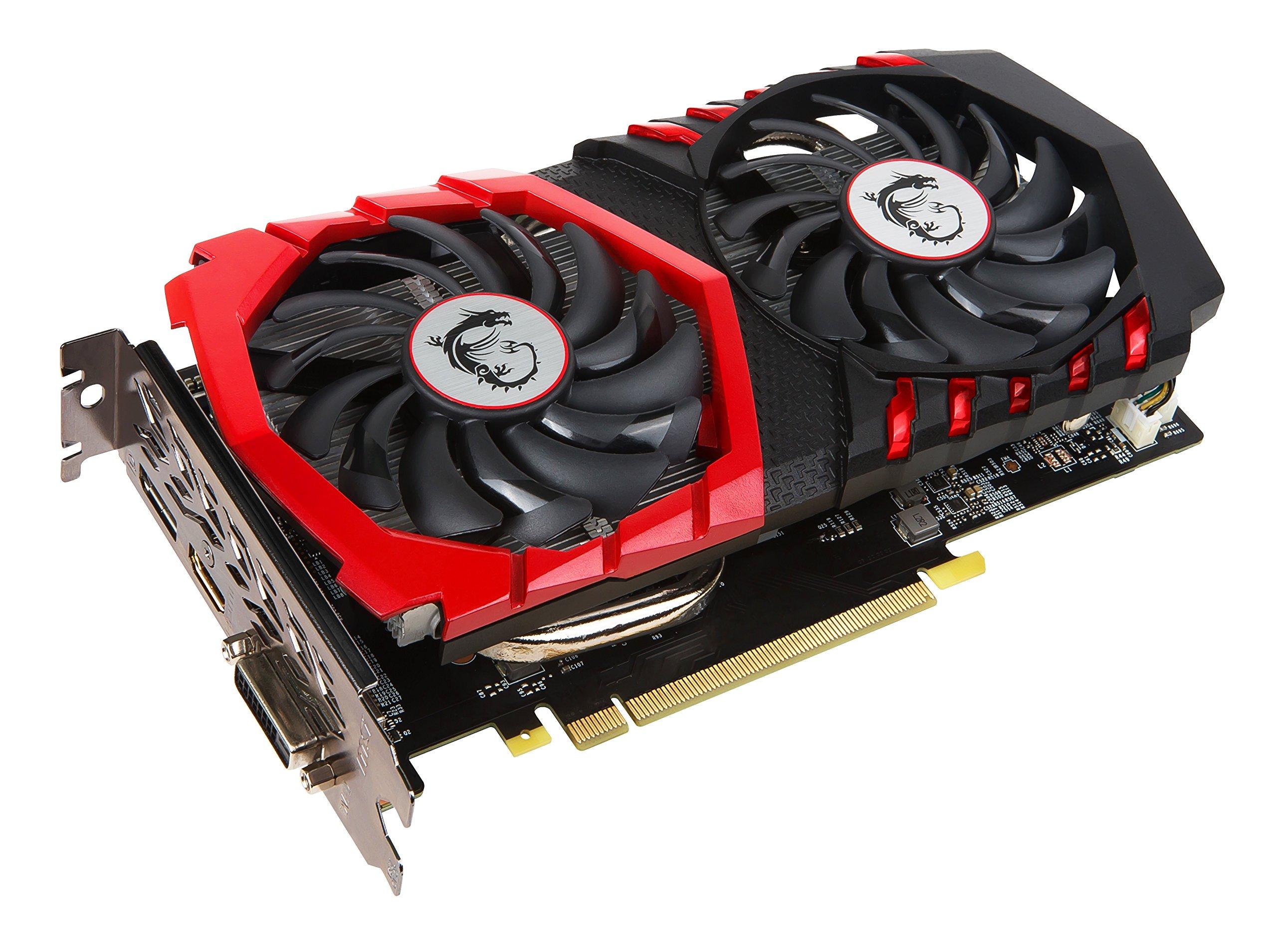MSI MSI Computer Video Graphic Cards GeForce GTX 1050 TI GAMING X 4G, 4GB