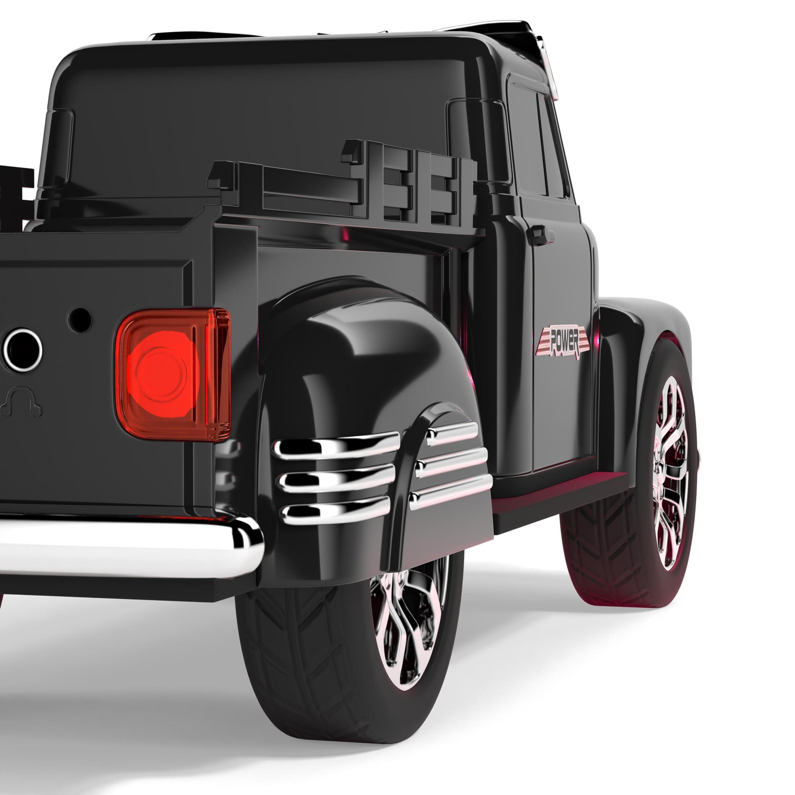 Audiobox Audiobox 1953 Chevy 3100 Pickup Truck Replica Vintage Bluetooth Speaker TWS, USB, FM, TF (Black Hot Rod)