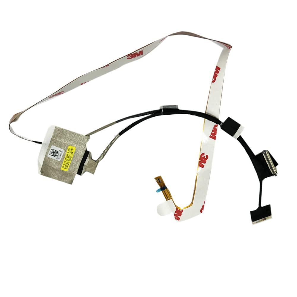 DirectNine Basics GINTAI Laptop 30PIN No Touch LCD FHD IR EDP 3MM Cable LED LVDS Video Screen Line Display Flex Cable Wire Replacement for Dell Latitude 7400 E7400 EDC40 DC02C00JO00 0P82J6