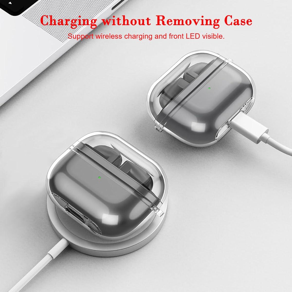 Yakify Custom Photo Earbuds Case for Samsung Galaxy Buds 3/3 Pro with Your Picture/Text/Name Personalized Headphone Cover with Keychain Customized Xmas Thanksgiving Birthday Valentine Present Earphone Shell