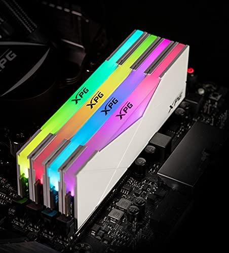 XPG XPG DDR4 D50 RGB 16GB (2x8GB) 3200MHz PC4-25600 U-DIMM 288-Pins Desktop Memory CL16 Kit White (AX4U32008G16A-DW50)