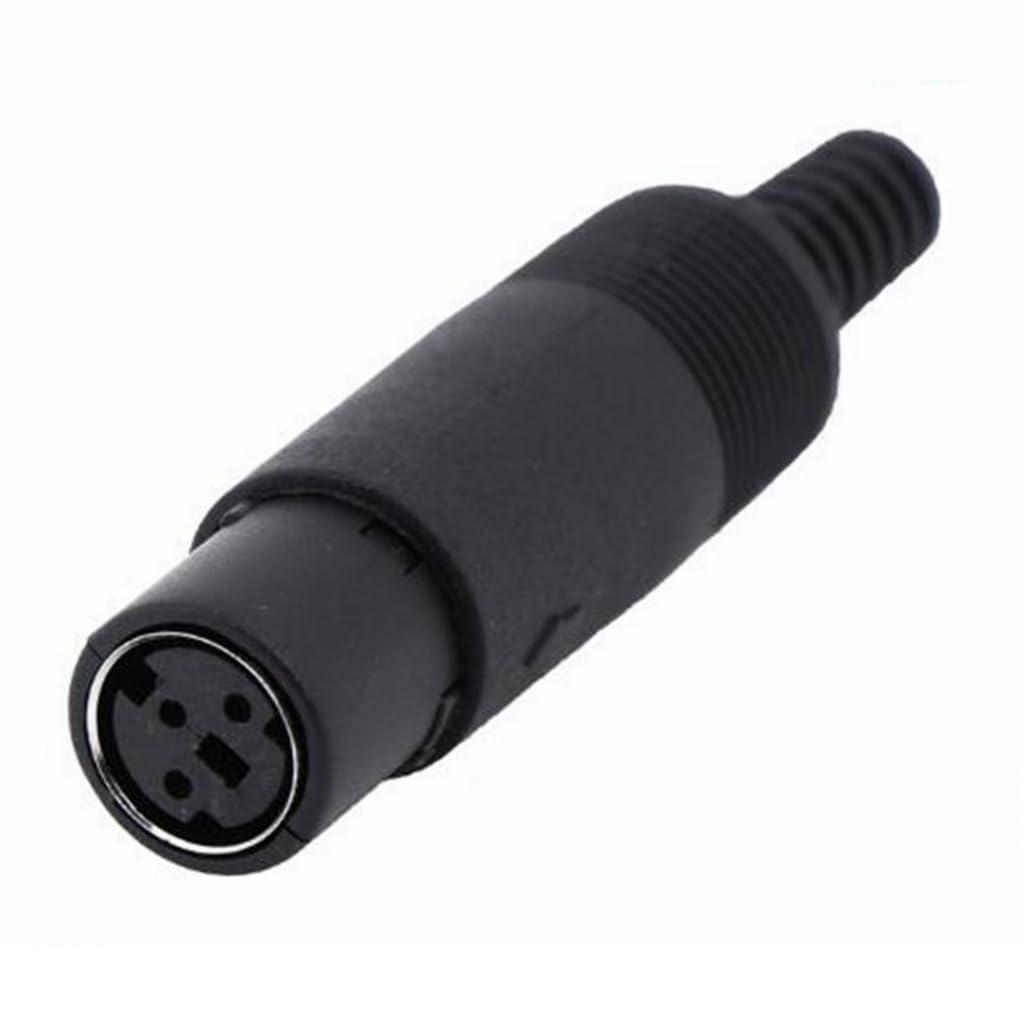 DirectNine Basics Boicus Wiring Connecting Terminals - 1pcs for PC Keyboard PS2 S plc Mini DIN Plug Socket Connector 3/4/5/6/7/8 PIN Chassis Cable Mount Male Female - (Color: 7P Female)