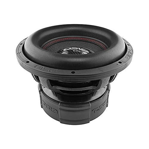 DS18 DS18 EXL-XX12.4DHE 12” High Excursion Car Audio Subwoofer 4000 Watts Dual Voice Coil 4 Ohms (1 Speaker) High Performance Big Bass Applications High Power