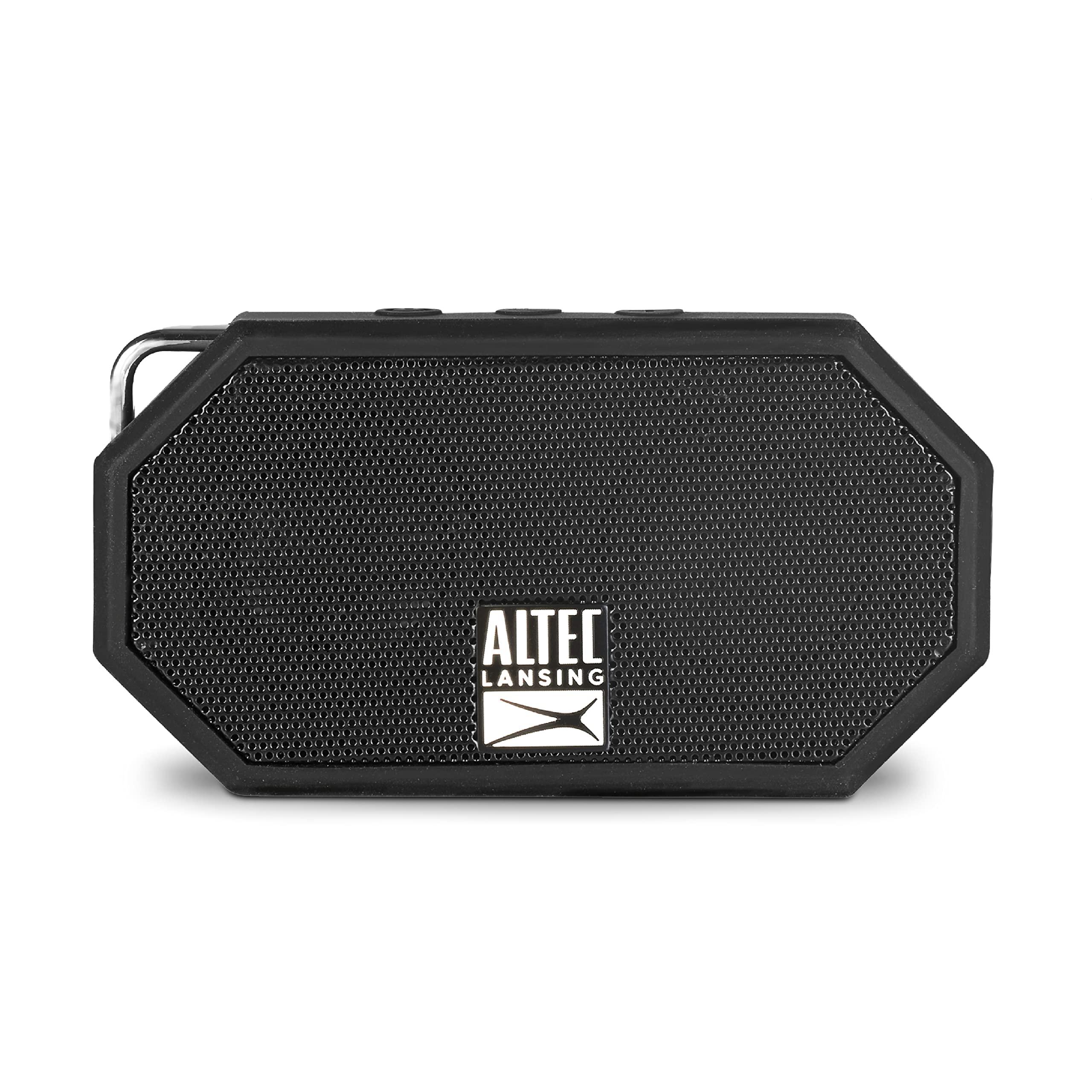 Altec Lansing Altec Lansing Mini H2O - Waterproof Bluetooth Speaker, IP67 Certified & Floats in Water, Compact & Portable Speaker for Hiking, Camping, Pool, and Beach