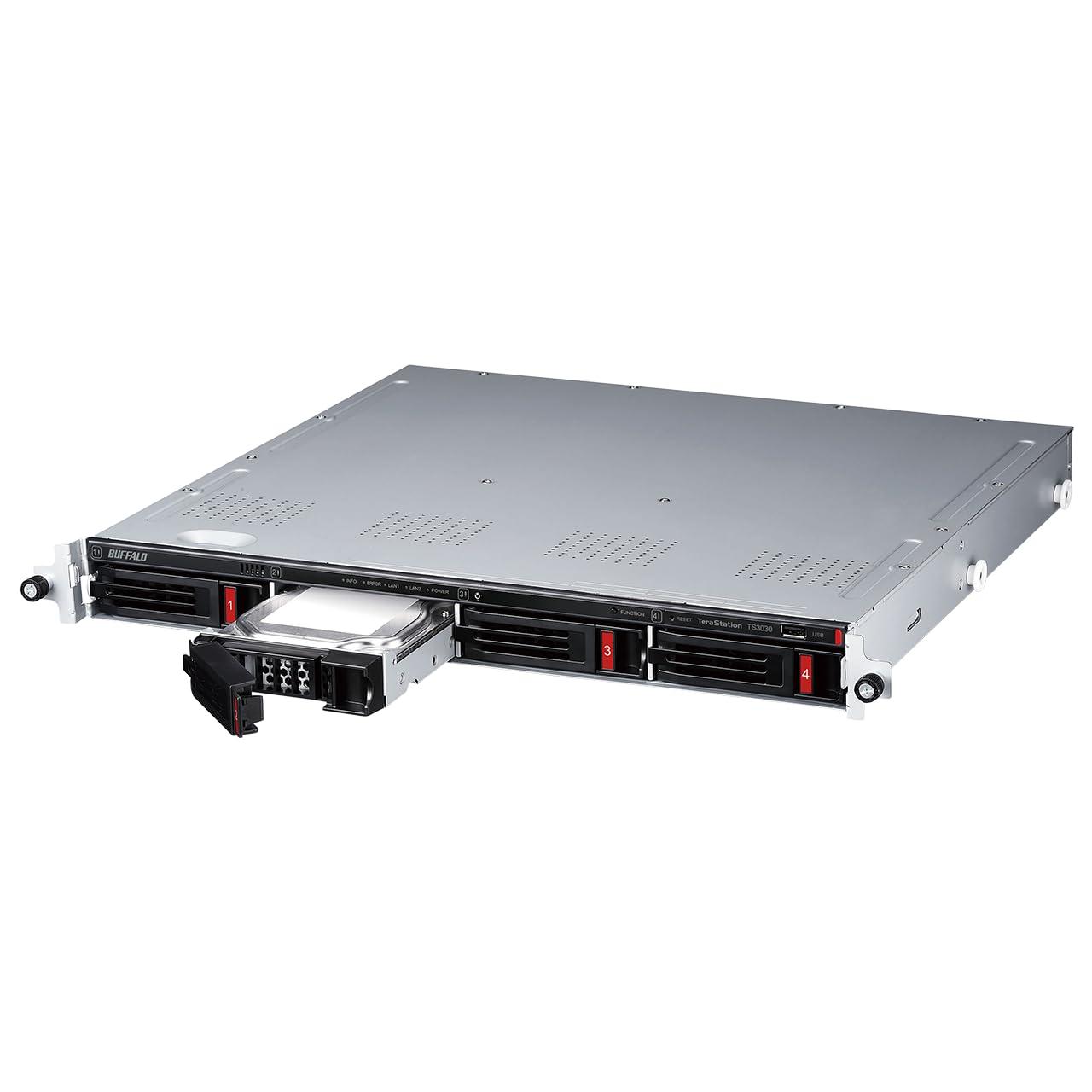 BUFFALO BUFFALO TeraStation 3430RN 4-Bay 16TB (4x4TB) Rackmount Small-Med Business NAS w/Hard Drives Included