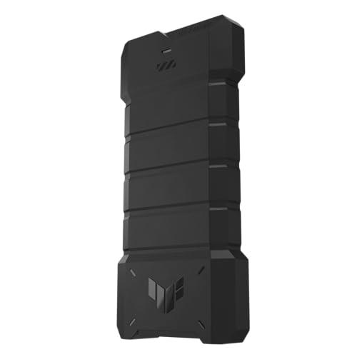 ASUS ASUS TUF Gaming AS2000 Plus USB-C 3.2 Gen 2x2 Portable M.2 NVMe PCIe SSD 2 TB, Up to 2000MB/s, MIL-STD-810H Drop Resistance, IP68 Water and dust Resistance, Aluminum Alloy Chassis and a Thermal pad