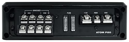 Rockville Rockville (4) RV69.4A 6x9 4-Way Car Speakers 1000 Watts/220w RMS CEA Rated Bundle with (1) ATOM P20 Marine/ATV/Car Bluetooth Amplifier, (1) RWK42 Installation Wire Kit (6 Items)