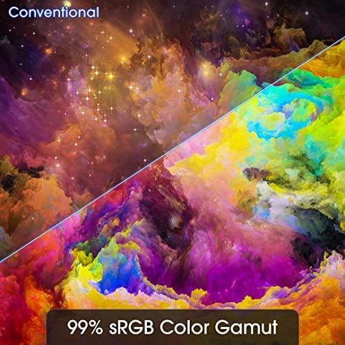 Sceptre Sceptre 30-inch Curved Gaming Monitor 21:9 2560x1080 Ultra Wide/ Slim HDMI DisplayPort up to 200Hz Build-in Speakers, Metal Black (C305B-200UN1)