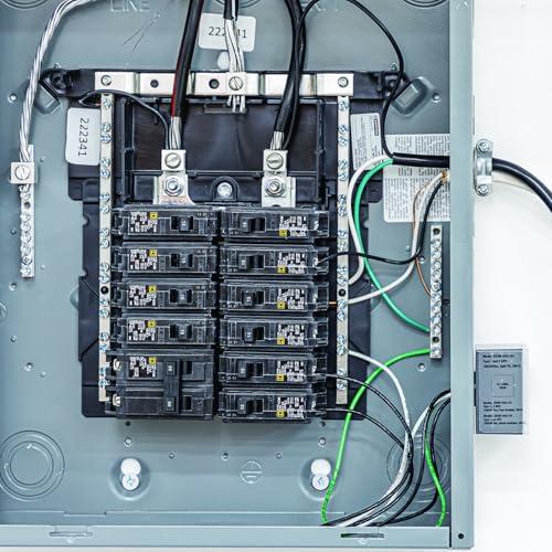 Gardner Bender SpikeStopper Whole Home Type 1/Type 2 SPD Surge Protection Device to Protect Appliances from Power Surges with 75 kA Total Protection; Universal 4-Wire Installation; Compliant to NEC 2023