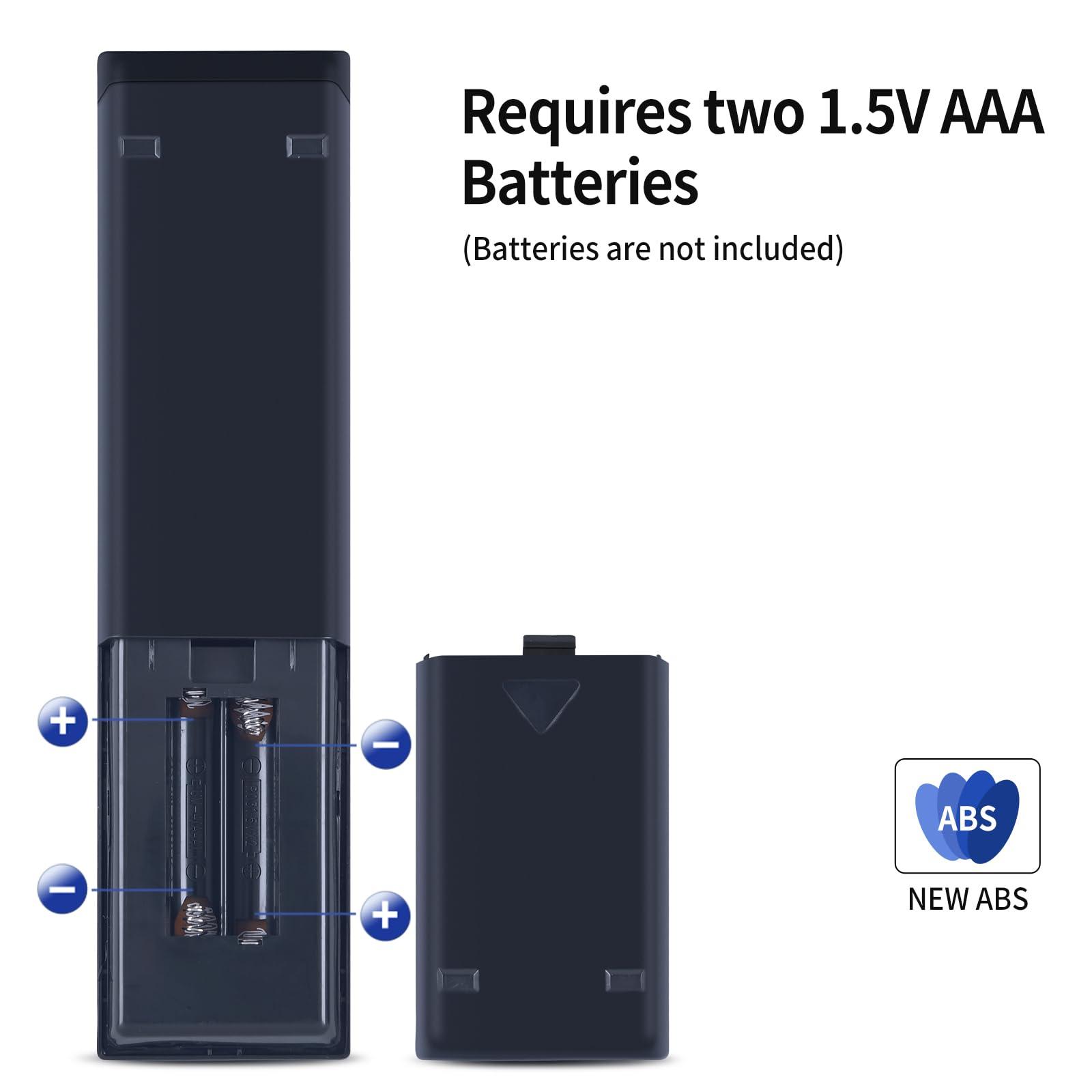 RETROSUN Universal Remote Control for All Element TV, Replacement Remote Control Compatible with 99% Element LCD LED Smart HDTV