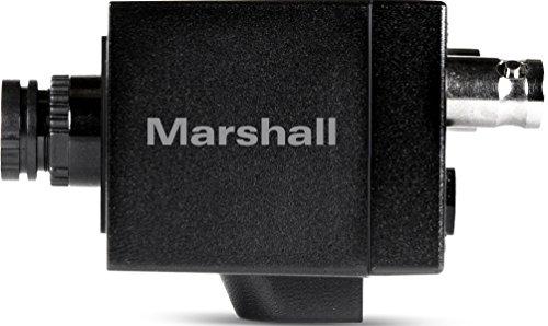 Marshall Marshall CV505-M Full-HD 3G/HD-SDI 2.5MP Mini-Broadcast POV Camera (50/60/25/30 fps) with 3.7mm 2MP Lens, 2.5 Megapixel 1/3-inch CMOS Sensor, Horizontal Resolution 1000TVL