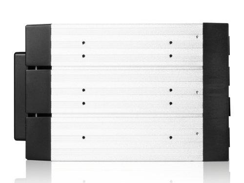 iStarUSA Group iStarUSA Group 3x5.25 to 4x3.5 SATA Cage- Red (BPU-340SATA-RED)