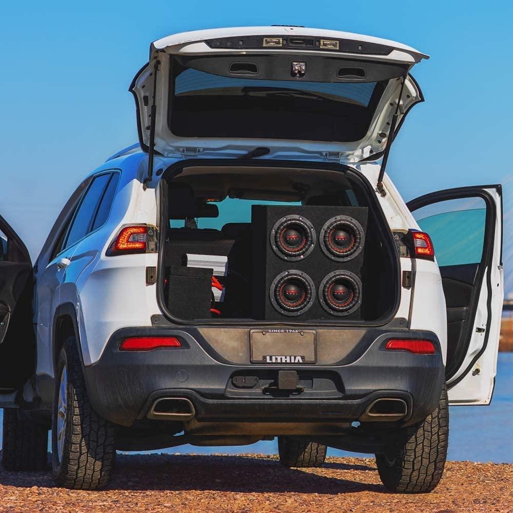 TORO TECH TORO TECH FORCE 8, 8 Inch 800 Watts RMS 1600 Watts MAX Dual 4 Ohm 2.5 Inch Voice Coil, 8 Car Audio Subwoofer for Cars, Trucks, Jeeps, Boats, Off Road with Hard Hitting Bass (Sold As Each)