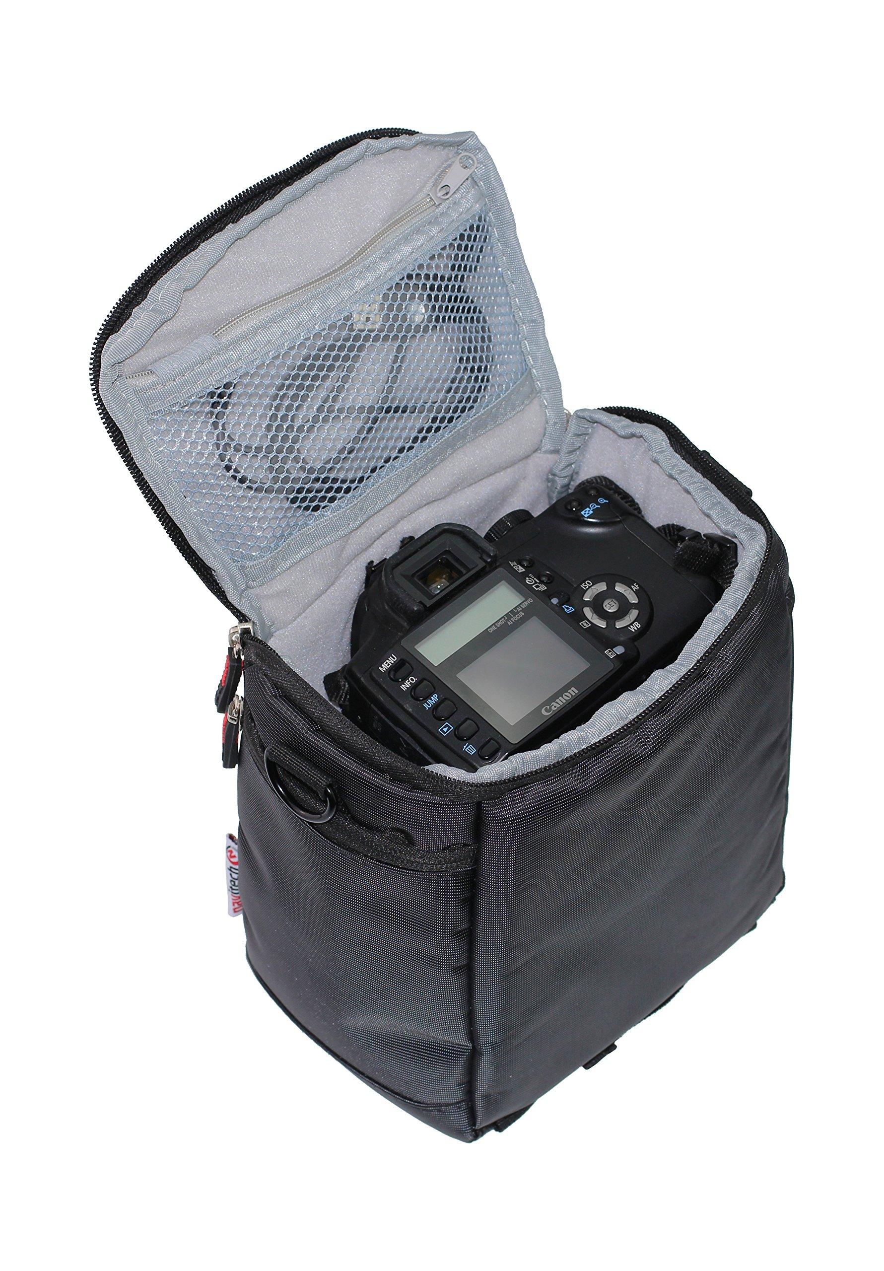 Navitech Navitech Black Protective Portable Handheld Case and Travel Bag Compatible with The VTech Kidizoom Duo