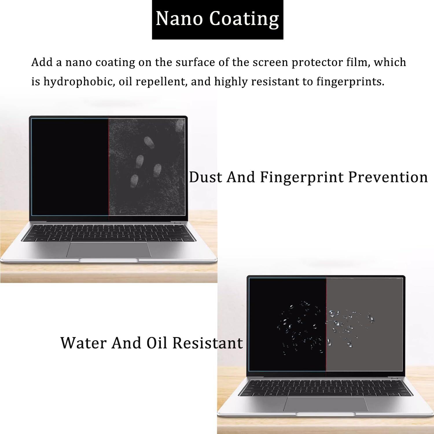 i-Tensodo 2 Pack 14" Anti Glare Matte Screen Protector for MSI Stealth 14 14"/ MSI Cyborg 14 14-inch Laptop, 2024 2023 New MSI 14 inch Gaming Laptop Glare Filter Uv Blocker Shield Cover Eye Protection Film