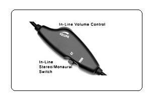 LANIER Lanier MP-555 (425-3117) 3.5 mm Transcription Headset