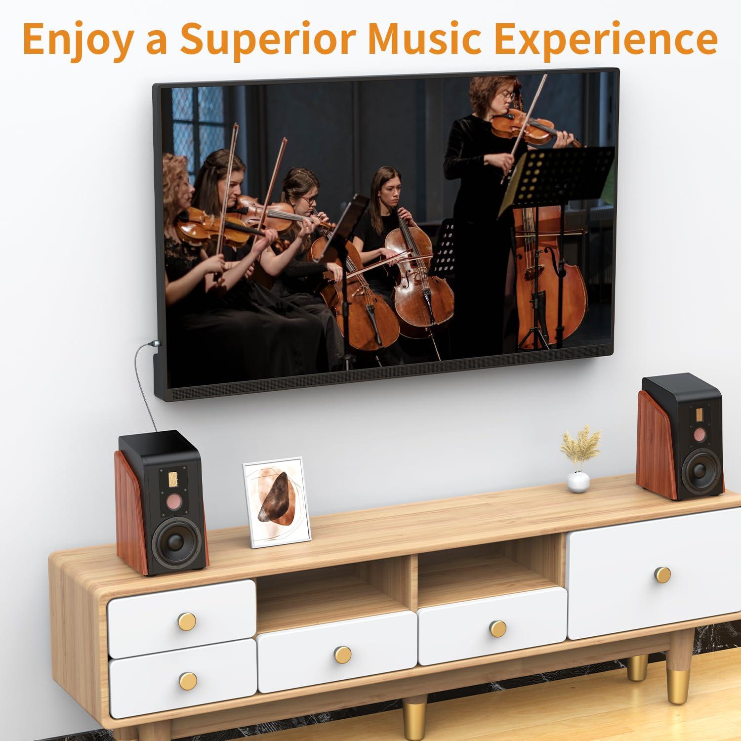 MCSPER USB to RCA Audio Cable (6.6FT), USB 2.0 Male to 2 RCA Male Stereo Audio Cable Converter, Nylon Braided USB to RCA Adapter for PC, Laptop, DVD Player, Speaker, Power Amplifier