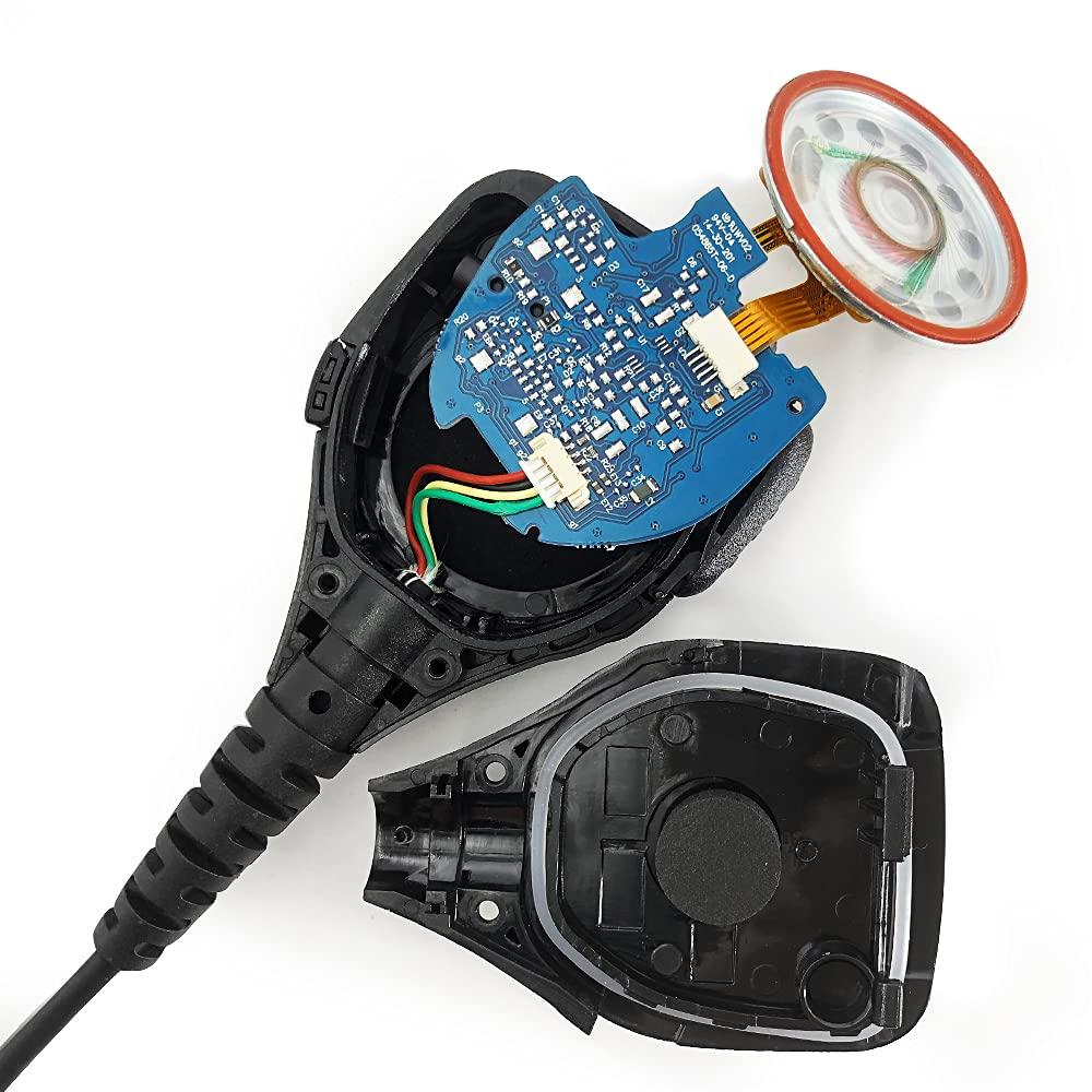 Fascinatacc PMMN4013 PMMN4013A PMMN4029A PMMN4029 Remote Speaker Microphone Shoulder Mic for Talkabout Walkie Talkie CP200D CP200 CP200XLS R2 CP150 CP100D CP185 PR400 CLS1410 CLS1110 BPR40 RDU4100 Two Way Radio