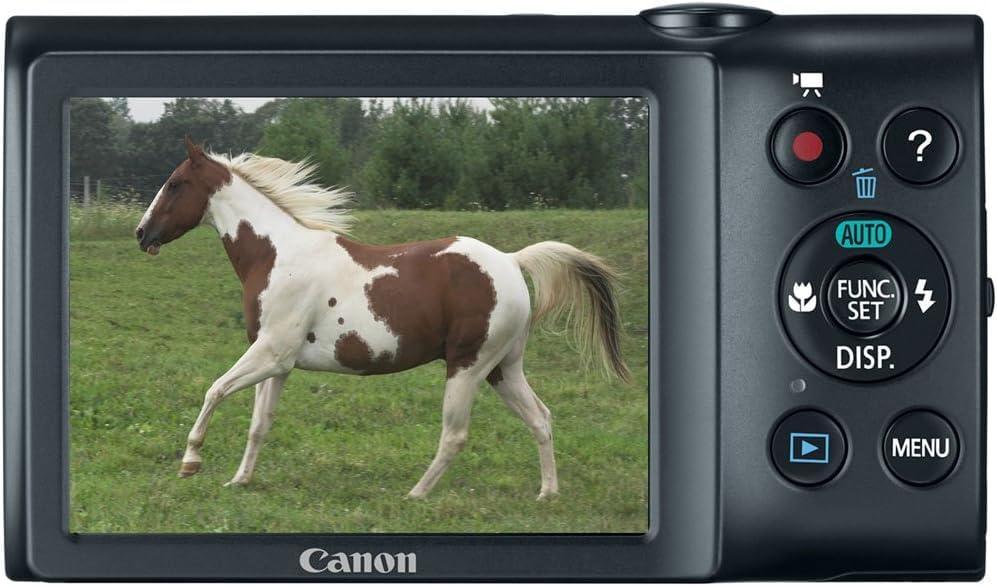 Canon Canon PowerShot A2300 16.0 MP Digital Camera with 5X Optical Zoom (Silver) (Renewed)