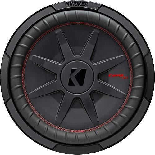 KICKER KICKER Bundle of 2 Items 12" CompRT Subwoofers DVC 4-ohm