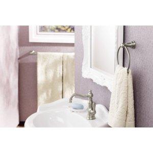 Moen Moen YB8418NL Weymouth 18-Inch Single Towel Bar, Polished Nickel