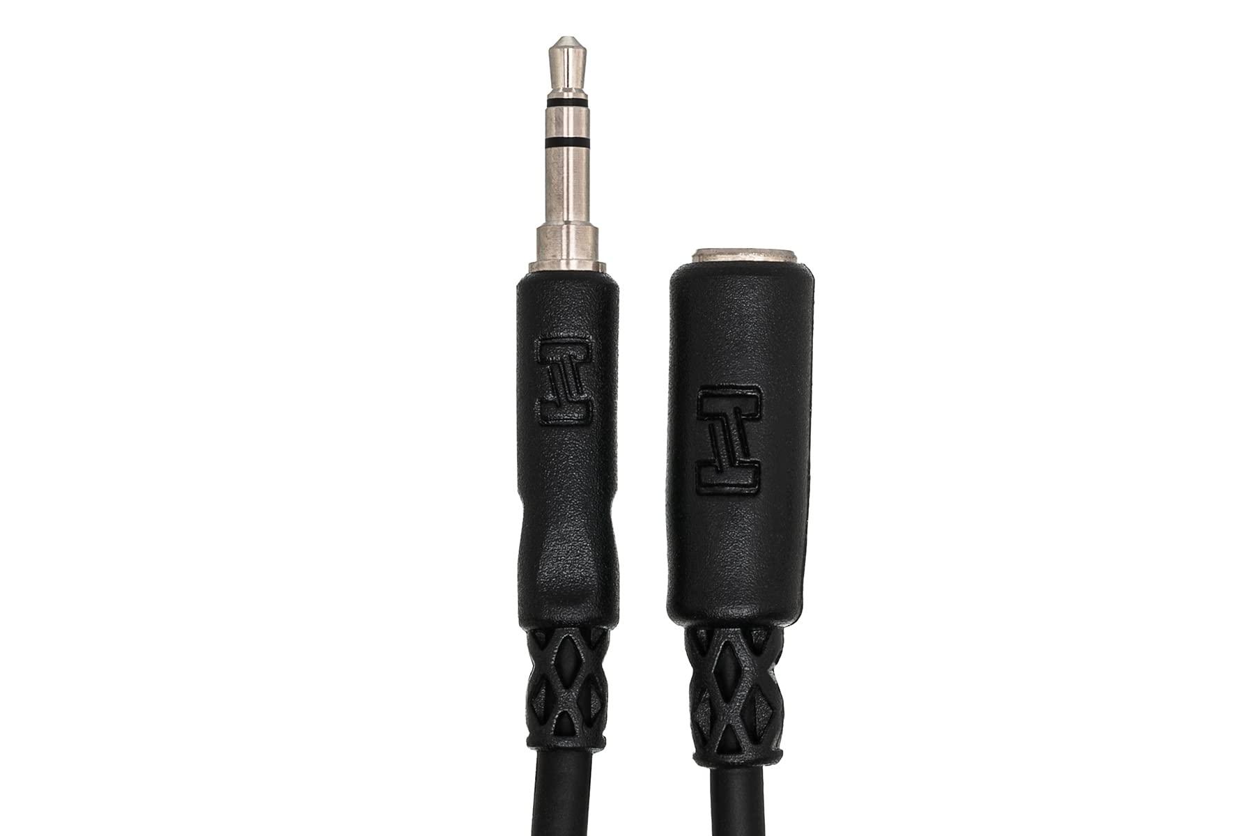 HOSA Hosa MHE-102 3.5 mm TRS to 3.5 mm TRS Headphone Extension Cable, 2 Feet