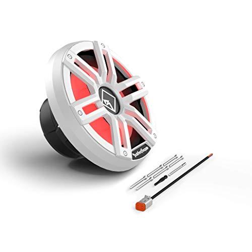 Rockford Fosgate Rockford Fosgate M2D4-10I Color Optix 10" DVC 4-Ohm Infinite Baffle Multicolor LED Lighted Marine Subwoofer - White/Stainless