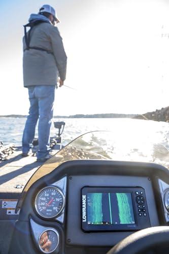 Lowrance Eagle 7 SplitShot HD, 7" IPS Screen, SplitShot HD transducer, C-MAP Inland Charts for The US, with Coverage of Over 17,000+ American Lakes