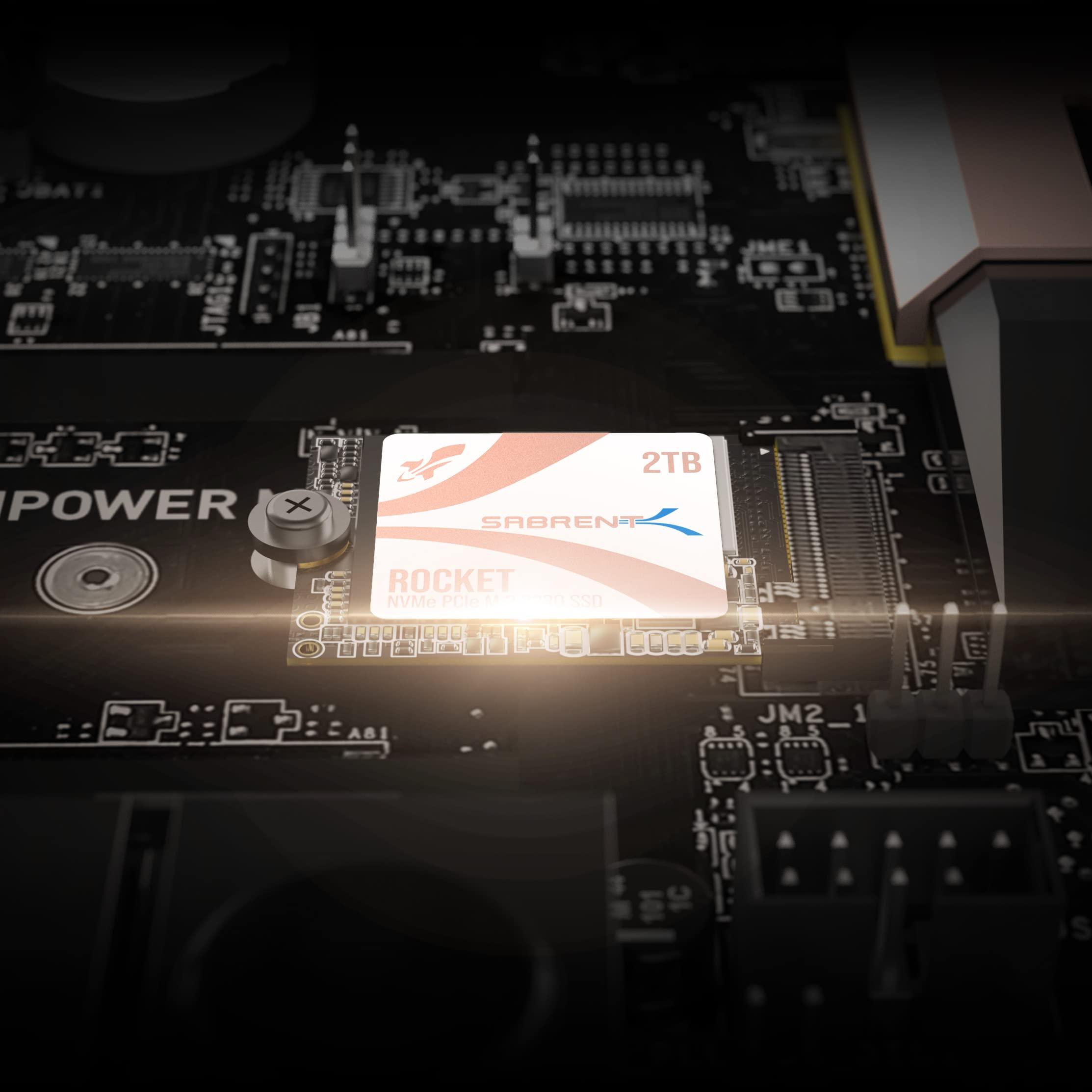 SABRENT SABRENT Rocket Q4 2230 NVMe SSD 2TB PCIe Gen4 M.2 Internal SSD for Steam Deck, ROG Ally, Surface Pro, Mini PCs DRAM-Less QLC, Up to 5GB/s, Single-Sided, Compact Form Factor [SB-213Q-2TB]