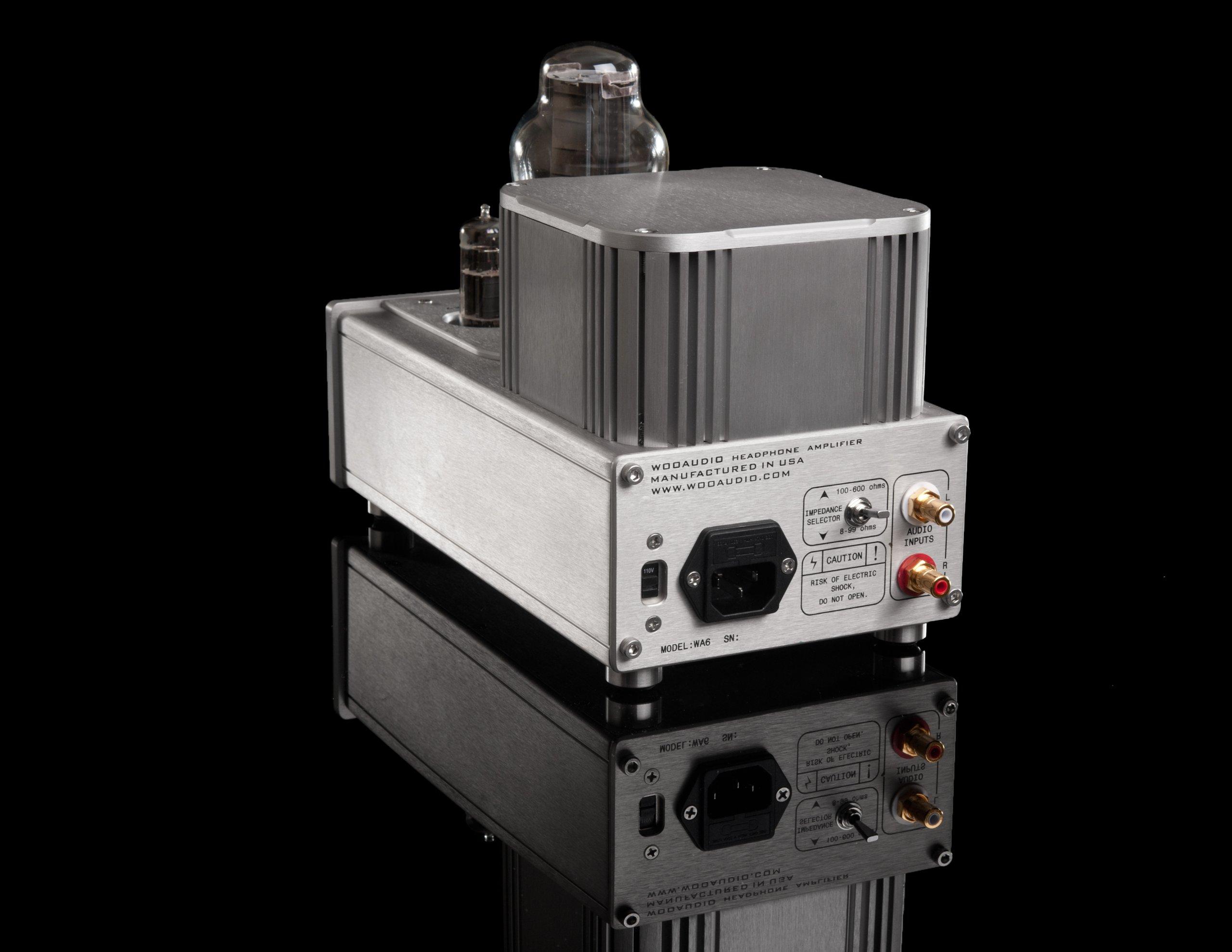 Woo Audio Woo Audio WA6 2nd gen Vacuum Tube Class-A Headphones Amplifier (Sliver)