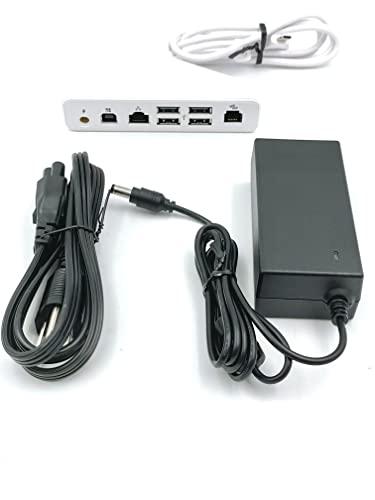 First Data Clover Clover Mini Power Adapter (YJ3PWR-PK) & Cord and Mini Triangle Hub Cable YJ3 Mini Triangle Hub wHex Driver (1HYNZZZ0168)