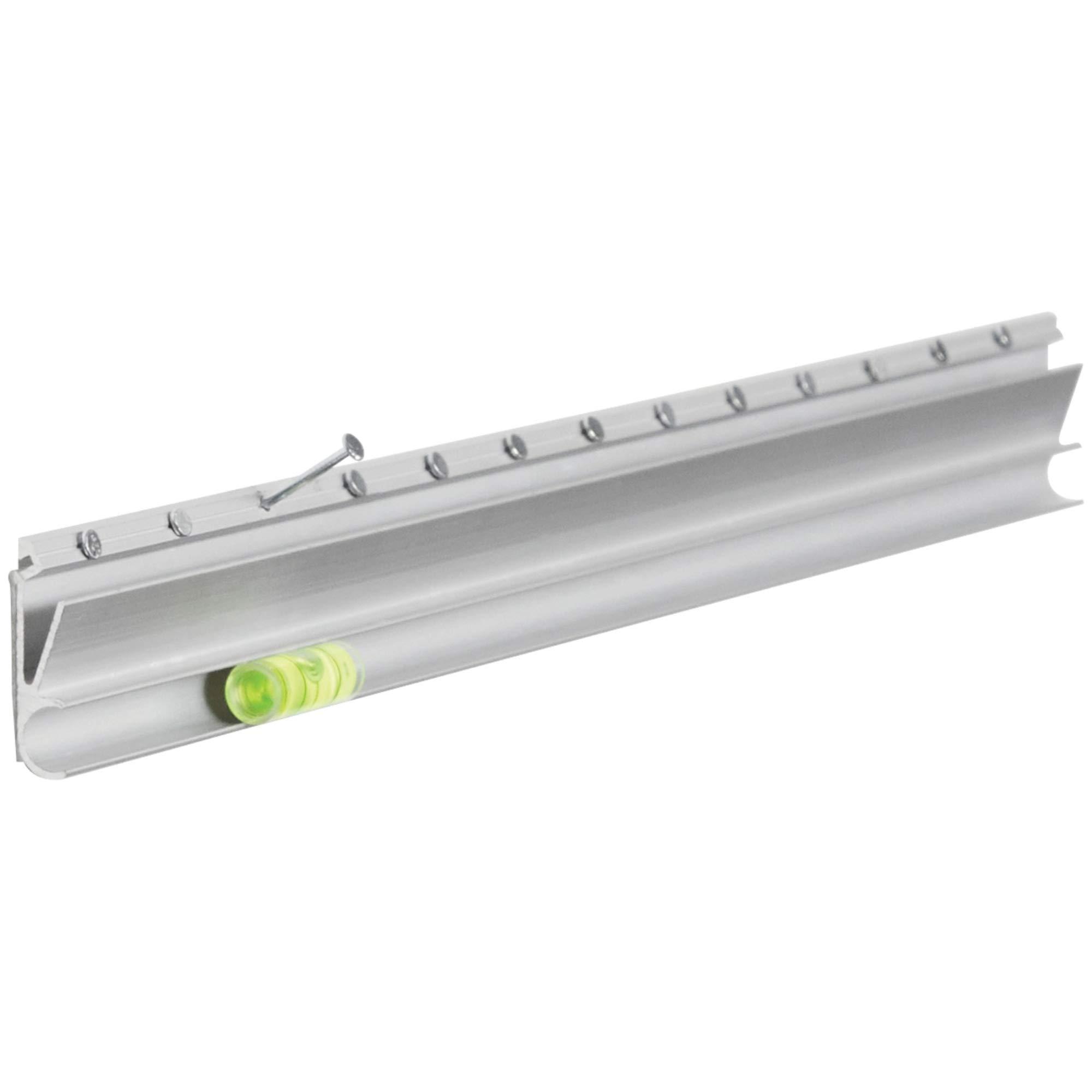 Hangman Hangman L48B L 48-Inch No-Stud Floating Shelf (Black Powder Coat)